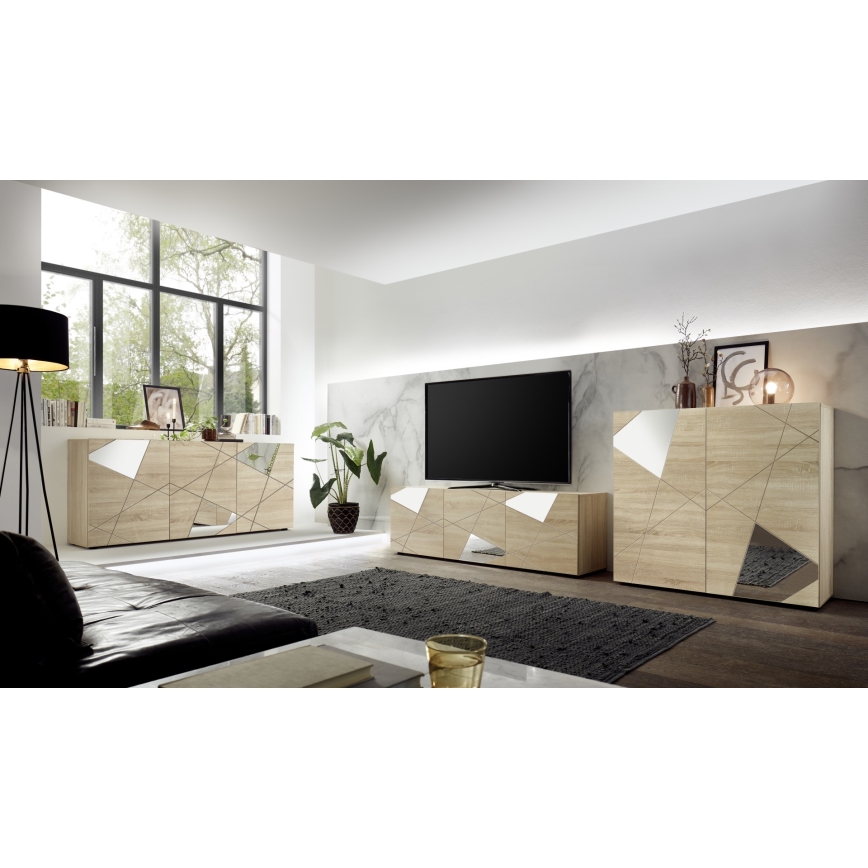 Cómoda TAVRI en roble Sonoma