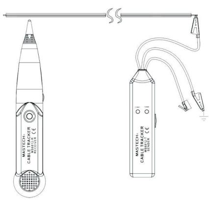 Comprobador de cables sin contacto MS6812