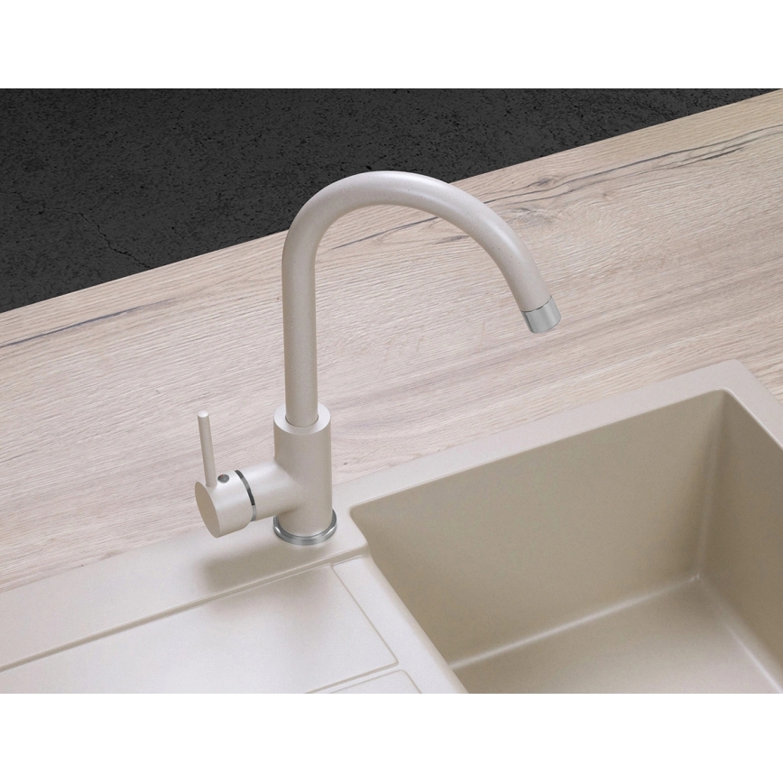 Concept BDG3334BE - Grifo para fregadero 33,5 cm granito/beige