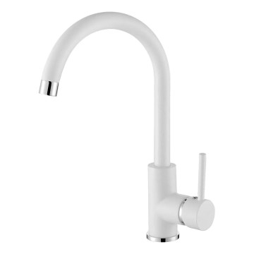 Concept BDG3334WH - Grifo para fregadero 33,5 cm granito/blanco