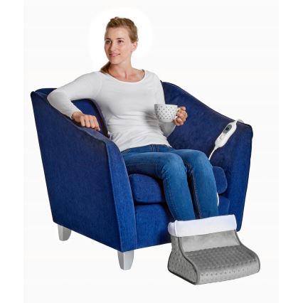Concept BV1020 - Botín térmico eléctrico 100W/230V 30x30 cm gris/blanco