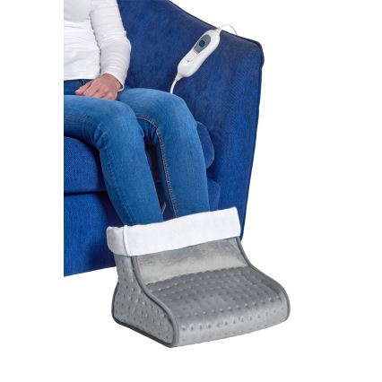 Concept BV1020 - Botín térmico eléctrico 100W/230V 30x30 cm gris/blanco
