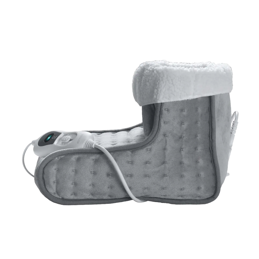 Concept BV1020 - Botín térmico eléctrico 100W/230V 30x30 cm gris/blanco