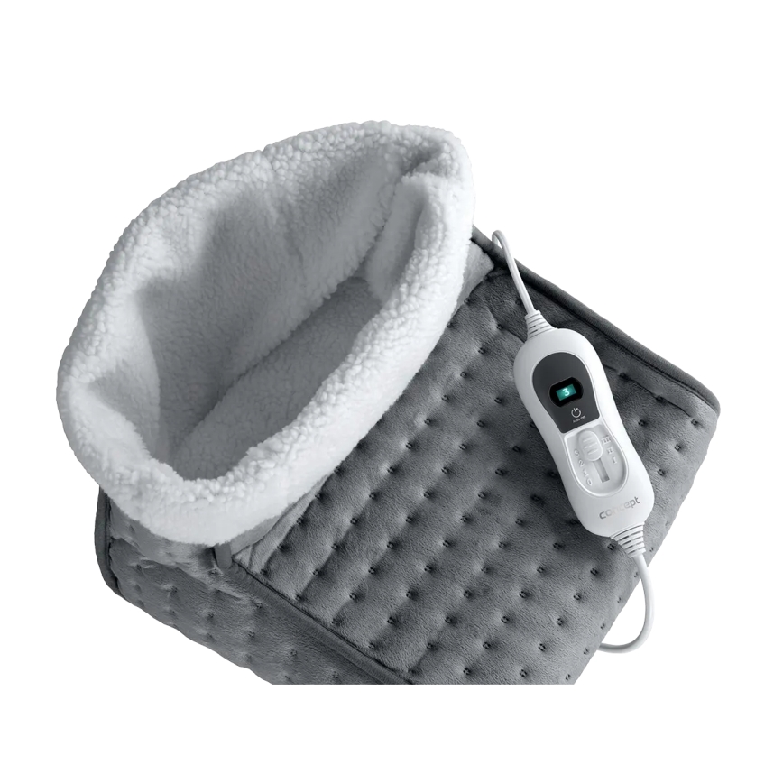 Concept BV1020 - Botín térmico eléctrico 100W/230V 30x30 cm gris/blanco