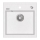 Concept DG00C50WH - Fregadero de cocina CUBIS 49x51 cm granito/blanco
