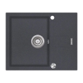 Concept DG05C45DG - Fregadero de cocina CUBIS 50 x 62 cm granito/gris oscuro