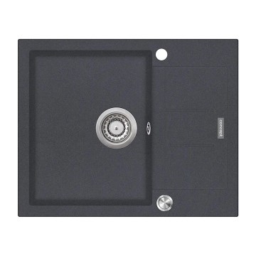 Concept DG05C45DG - Fregadero de cocina CUBIS 50 x 62 cm granito/gris oscuro