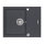 Concept DG05C45DG - Fregadero de cocina CUBIS 50 x 62 cm granito/gris oscuro
