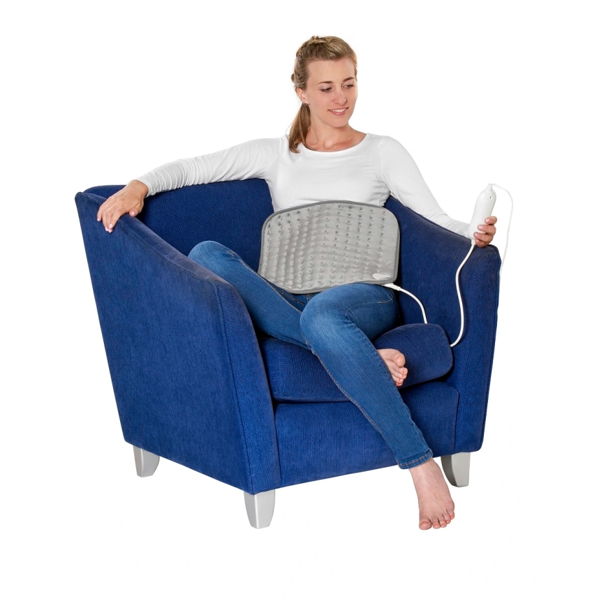 Concept DV7360 - Manta eléctrica térmica 100 W/230 V, 30 x 40 cm, gris