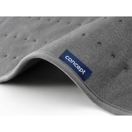 Concept DV7430 - Alfombrilla calefactora eléctrica 100 W/230 V 150 x 80 cm gris
