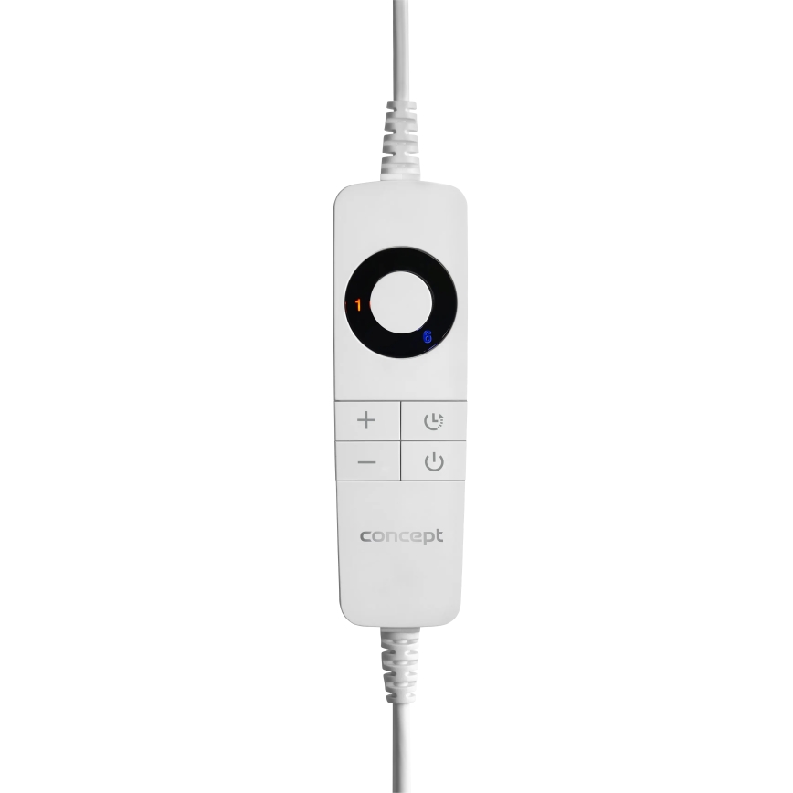 Concept DV7430 - Alfombrilla calefactora eléctrica 100 W/230 V 150 x 80 cm gris