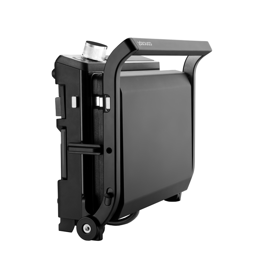 Concept ge3500 - Parrilla de contacto con sonda de temperatura 2000W/230V negro