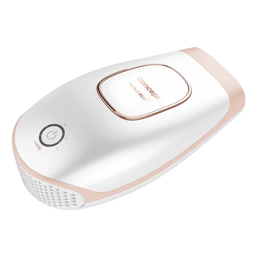 Concept IL3000 - Depiladora IPL PERFECT SKIN 36W/230V blanco/oro rosa