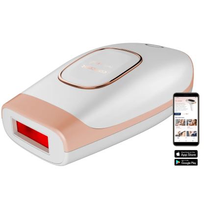 Concept IL3000 - Depiladora IPL PERFECT SKIN 36W/230V blanco/oro rosa