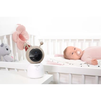 Concept KD4000 - Vigilabebés inteligente SMART KIDO con sensor de movimiento, 4,5W/230V, Wi‑Fi, beige