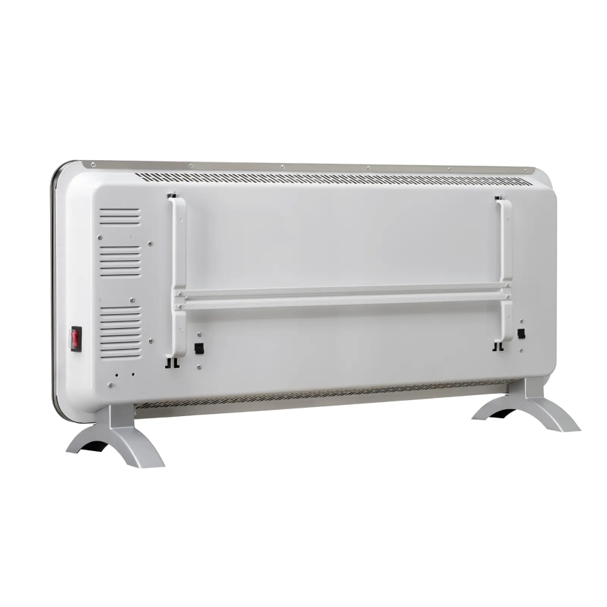 Concept KS4010 - Calefactor/convector eléctrico 1000/2000W IP24 negro + mando a distancia