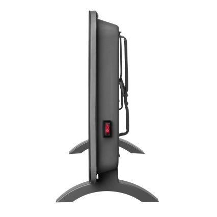 Concept KS4100 - Calefactor/convector eléctrico inteligente 1000/2000 W, Wi-Fi, IP24, gris