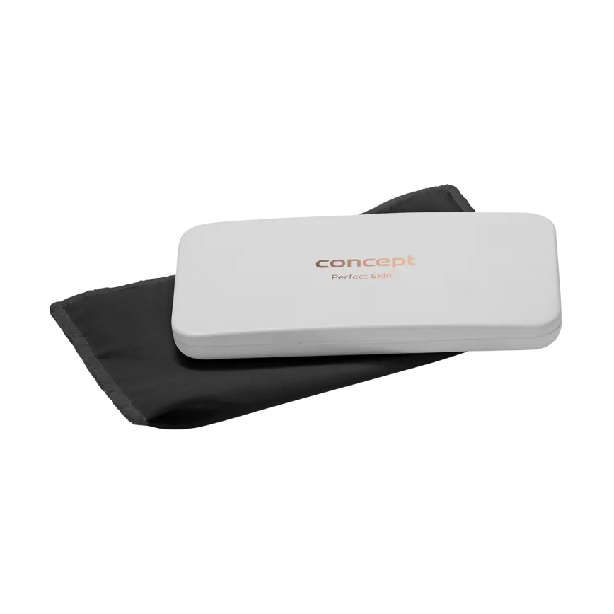 Concept KZ2010 - Espejo cosmético de bolsillo PERFECT SKIN LED/1,5W/5V 4500-5500K 300 mAh blanco
