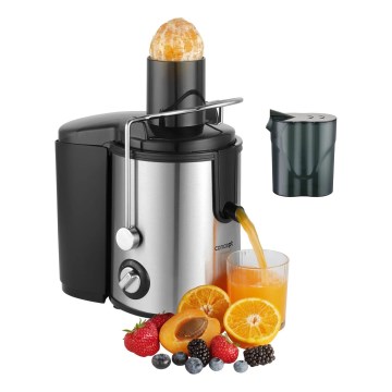 Concept LO7095 - Extractor centrífugo de jugos 1000W/230V negro/acero inoxidable
