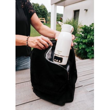 Concept OC4000 - Calentador portátil para agua y leche KIDO 500 ml 36W/7,4V 5000 mAh beige