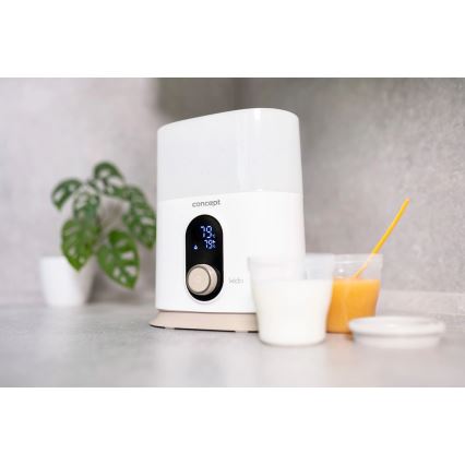 Concept OL4010 - Calienta biberones 3 en 1 KIDO 200W/230V blanco