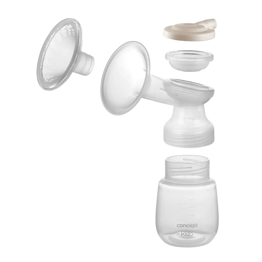 Concept OM4000 - Extractor de leche eléctrico 2 en 1 KIDO blanco