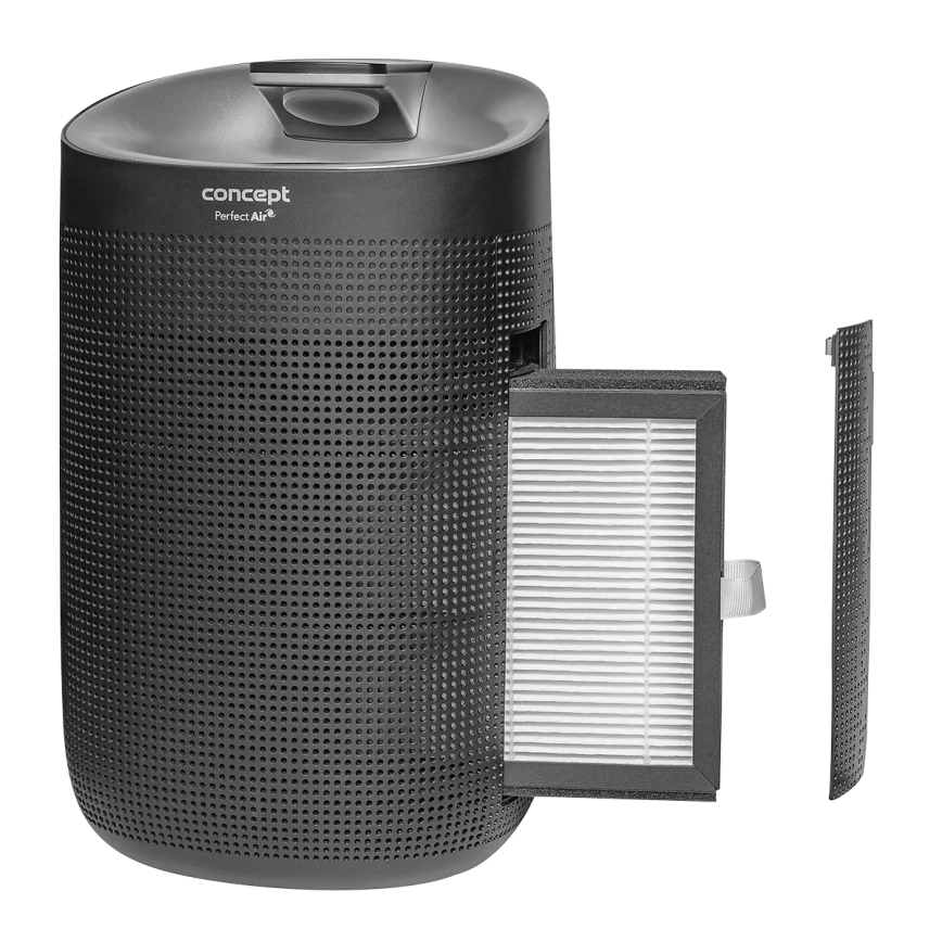 Concept OV1210 - Deshumidificador y purificador de aire PERFECT AIR 1 l 45W/230V negro