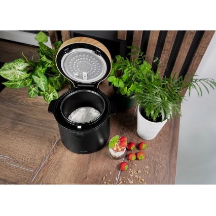 Concept RE4040 - Arrocera digital 2 en 1 450W/230V 2 l negro/acabado en madera