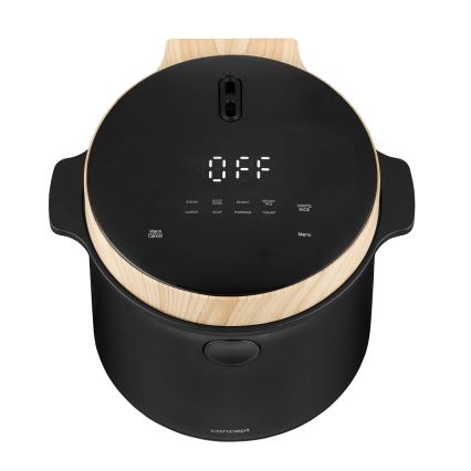 Concept RE4040 - Arrocera digital 2 en 1 450W/230V 2 l negro/acabado en madera
