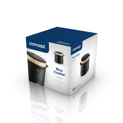 Concept RE4040 - Arrocera digital 2 en 1 450W/230V 2 l negro/acabado en madera