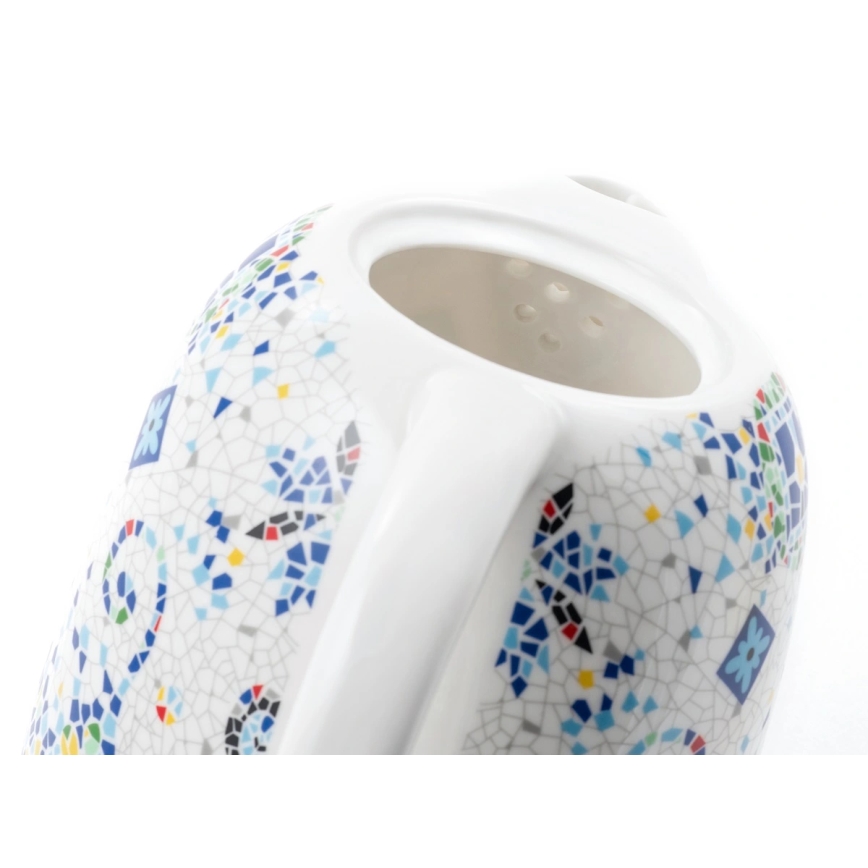 Concept RK0020 - Hervidor eléctrico de ebullición rápida 1,5 l 1350W/230V multicolor/cerámica