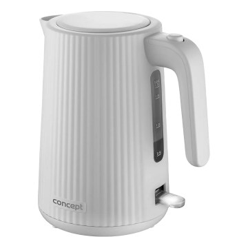 Concept RK2390 - Hervidor eléctrico 1,7 l 2200W/230V blanco