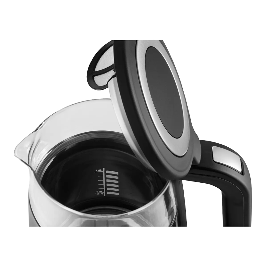 Concept RK4100 - Hervidor con control de temperatura 1,7 l 2200W/230V negro