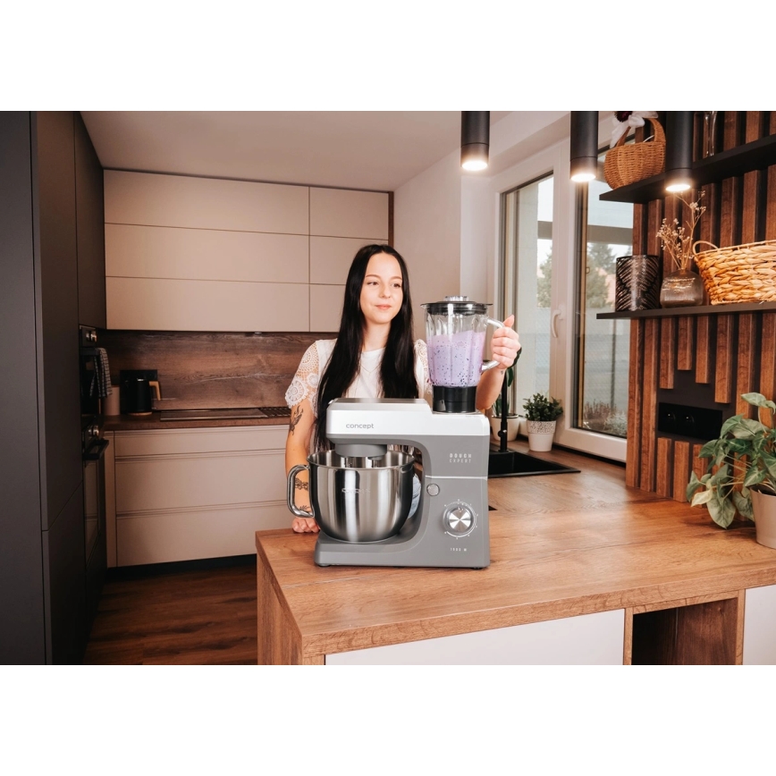 Concept RM6000 - Robot planetario de cocina DOUGH EXPERT 1900W/230V antracita/acero inoxidable