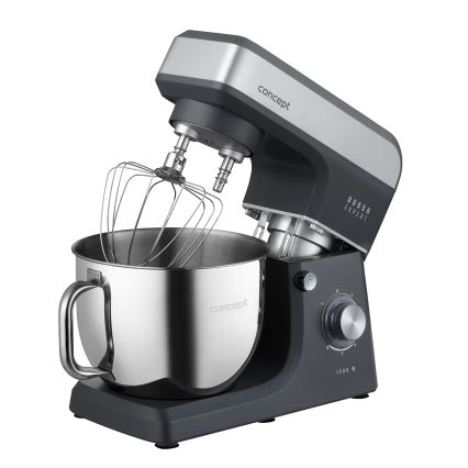 Concept RM6010 - Robot de cocina planetario DOUGH EXPERT 1900W/230V antracita/acero inoxidable