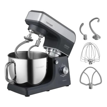Concept RM6010 - Robot de cocina planetario DOUGH EXPERT 1900W/230V antracita/acero inoxidable