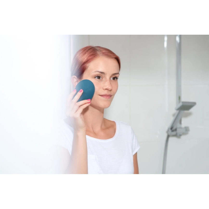 Concept SK9100 - Cepillo limpiador facial SONIVIBE 2W/5V 250 mAh IPX7 azul