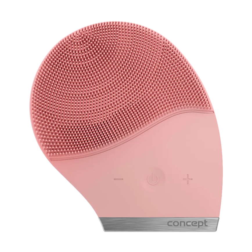 Concept SK9102 - Cepillo limpiador facial SONIVIBE 2W/5V 250 mAh IPX7 rosa