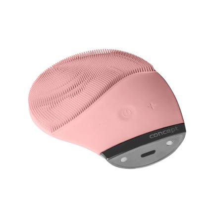 Concept SK9102 - Cepillo limpiador facial SONIVIBE 2W/5V 250 mAh IPX7 rosa