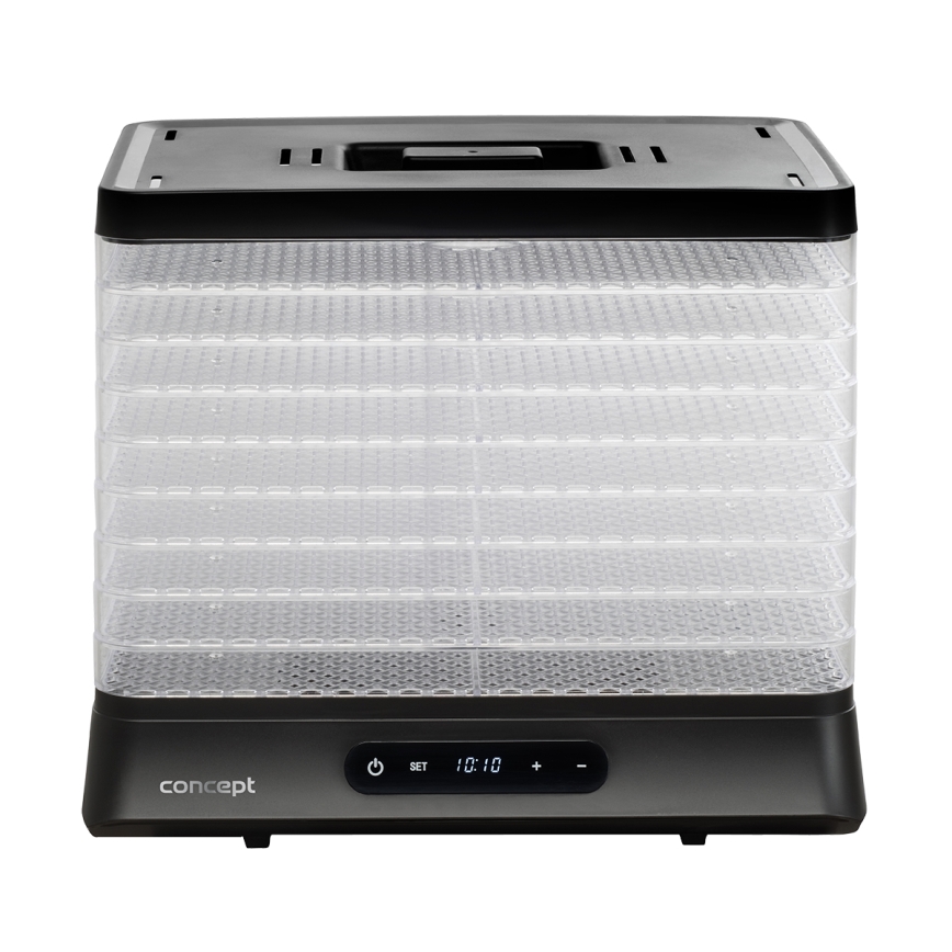 Concept SO2042 - Deshidratador de alimentos 500W/230V negro + molde de silicona