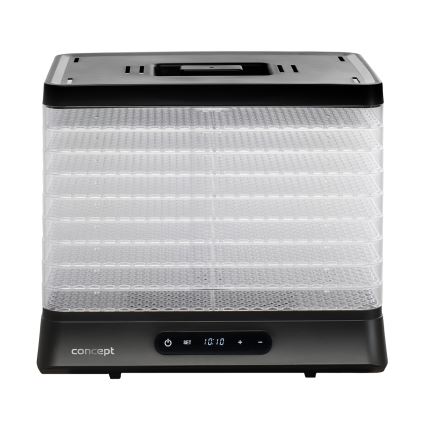 Concept SO2042 - Secador de alimentos 500W/230V negro + molde de silicona