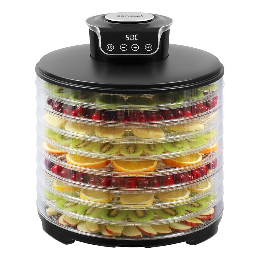 Concept SO3010 - Secador de alimentos 245W/230V negro