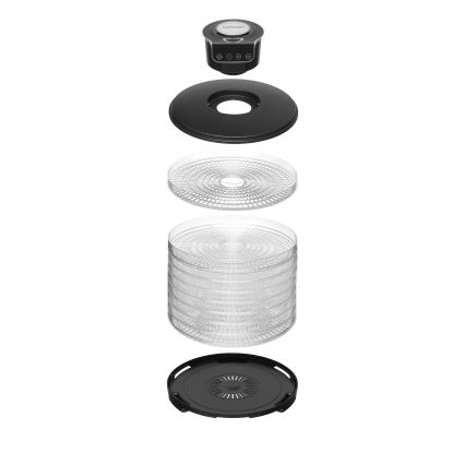 Concept SO3010 - Secador de alimentos 245W/230V negro