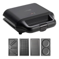 Concept SV3055 - Sandwichera 4en1 700W/230V negro