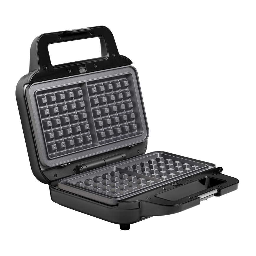 Concept SV3070 - Tostadora XXL 4 en 1 900W/230V negro/acero inoxidable