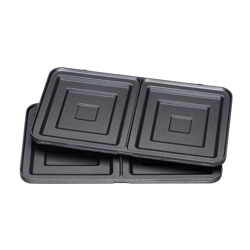 Concept SV3070 - Tostadora XXL 4 en 1 900W/230V negro/acero inoxidable