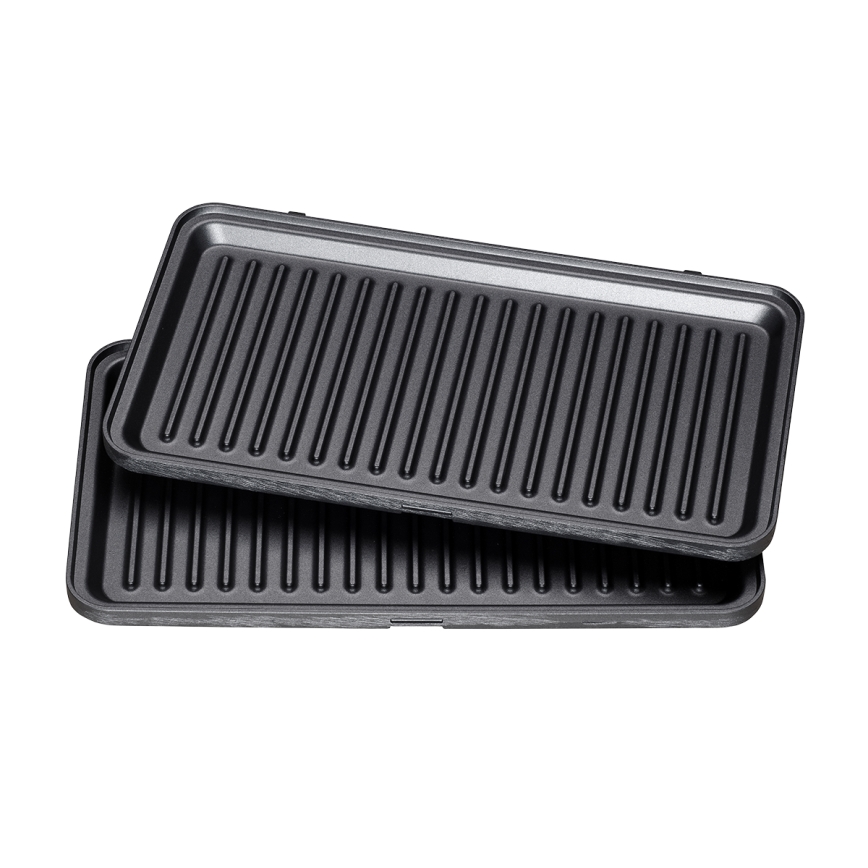 Concept SV3070 - Tostadora XXL 4 en 1 900W/230V negro/acero inoxidable
