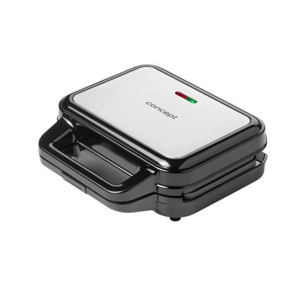 Concept SV3070 - Tostadora XXL 4 en 1 900W/230V negro/acero inoxidable