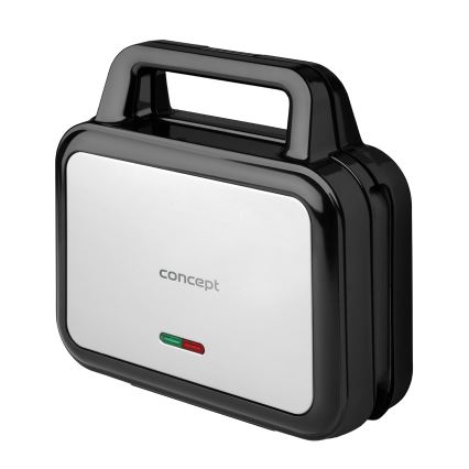 Concept SV3070 - Tostadora XXL 4 en 1 900W/230V negro/acero inoxidable