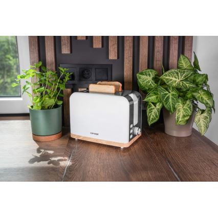 Concept TE2015 - Tostadora de dos ranuras 930W/230V blanca